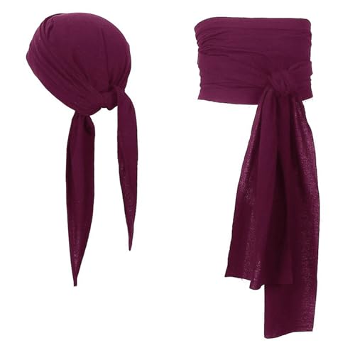 QUEENYARD Piraten-Kopftuch, Bandana, Mittelalter-Renaissancen, Piraten-Schärpe, Gürtel, großer Taillengürtel für Halloween-Kostüm QUEENYARD Piraten-Kopftuch, Bandana, Mittelalter-Renaissancen, Piraten-Schärpe, Gürtel, großer Taillengürtel für Halloween-Kostüm von QUEENYARD