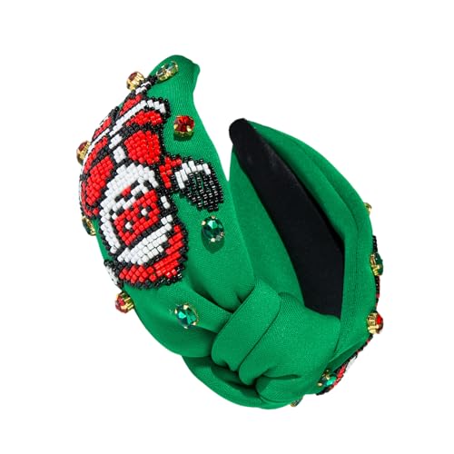 QUEENYARD Weihnachtsmann-Muster Stirnbänder Weihnachten Cosplay Kopfschmuck Weich Bequem Haarreifen Urlaub Party Zubehör QUEENYARD Weihnachtsmann-Muster Stirnbänder Weihnachten Cosplay Kopfschmuck Weich Bequem Haarreifen Urlaub Party Zubehör von QUEENYARD
