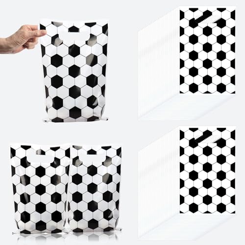 100Pcs Fußball Goodie Bags Fußball Beute Geschenke Taschen Fußball Party Gunst Taschen Fußball Party Dekorationen für Kinder Geburtstag Party Fußball Spiel Tag Sport Veranstaltungen Dekorationen 100Pcs Fußball Goodie Bags Fußball Beute Geschenke Taschen Fußball Party Gunst Taschen Fußball Party Dekorationen für Kinder Geburtstag Party Fußball Spiel Tag Sport Veranstaltungen Dekorationen von QUERICKY