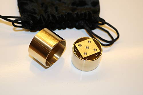 QUICK PICK MAGIC WÜRFEL CIPHER 2 GEDANKENLESEN ZAUBERTRICK - METALES ZAUBERTRICK von QUICK PICK MAGIC