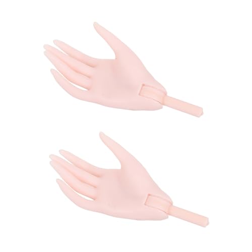QUMIIRITY Puppenhand Übungshände Aus Kunststoff Simulationshand für Puppen Actionfiguren von QUMIIRITY