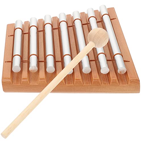 QUMIIRITY 1 Satz Chime Schlägel Percussion Instrument für Musikspielzeug für Yoga Meditation und Musikalische Früherziehung QUMIIRITY 1 Satz Chime Schlägel Percussion Instrument für Musikspielzeug für Yoga Meditation und Musikalische Früherziehung von QUMIIRITY