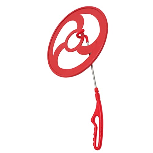 QUMIIRITY 1 Satz Chinesisches Traditionelles Ring Rollring für Balance Training Rotes Design für Spiele von QUMIIRITY