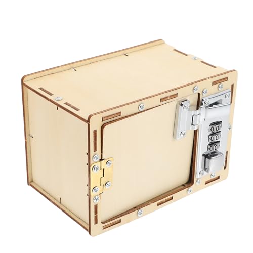 QUMIIRITY 1 Satz DIY Holzspielzeug Pädagogische Schatzkiste mit Passwortdesign für Fördert Logisches und Kreativität Bastelspielzeug für Eltern QUMIIRITY 1 Satz DIY Holzspielzeug Pädagogische Schatzkiste mit Passwortdesign für Fördert Logisches und Kreativität Bastelspielzeug für Eltern von QUMIIRITY