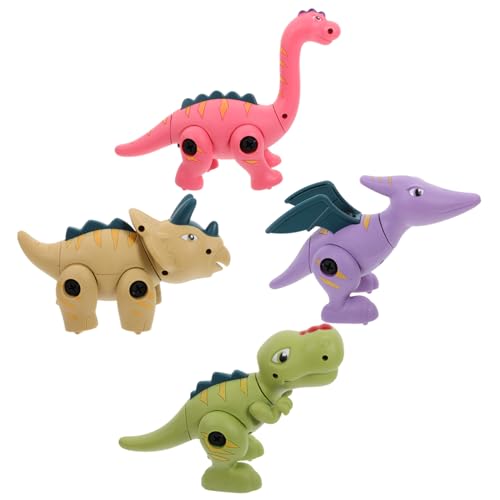 QUMIIRITY 1 Satz Dinosaurier Teiliges mit Abnehmbaren und Zusammenbaubaren Dinosaurier Modellen für Fördert Geschicklichkeit und Realistisches Design Perfektes für Dino Fans von QUMIIRITY