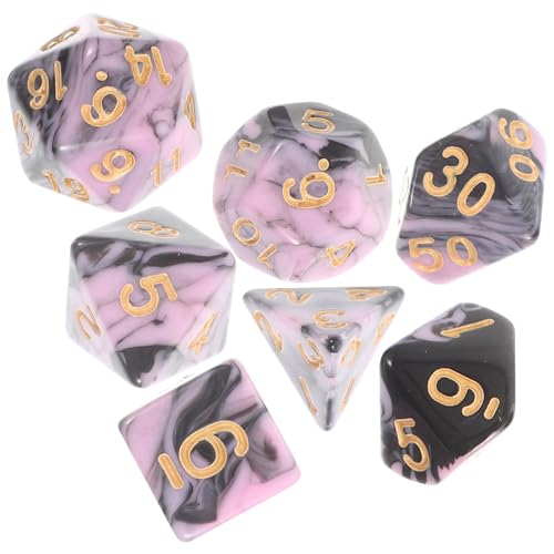 QUMIIRITY 1 Satz Facettenreiche numerische Würfel Spiel polyedrisch Tischplatte Zubehör Party Zahlenwürfel mehrseitige Würfel Unterhaltungswürfel Acryl QUMIIRITY 1 Satz Facettenreiche numerische Würfel Spiel polyedrisch Tischplatte Zubehör Party Zahlenwürfel mehrseitige Würfel Unterhaltungswürfel Acryl von QUMIIRITY