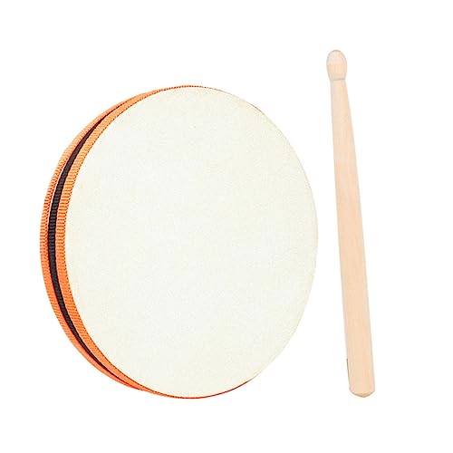 QUMIIRITY 1 Satz Handtrommel Spielzeugset Doppelseitige Schlaginstrumente für Mini Drum für Musikförderung und Motorische Fähigkeiten Geeignet für Musikalische Früherziehung und Spielspaß QUMIIRITY 1 Satz Handtrommel Spielzeugset Doppelseitige Schlaginstrumente für Mini Drum für Musikförderung und Motorische Fähigkeiten Geeignet für Musikalische Früherziehung und Spielspaß von QUMIIRITY