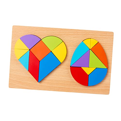 QUMIIRITY 1 Satz Holz Tangram Puzzle Pädagogisches Jigsaw für Kreativität und Hand Auge Koordination für Mädchen und Jungen QUMIIRITY 1 Satz Holz Tangram Puzzle Pädagogisches Jigsaw für Kreativität und Hand Auge Koordination für Mädchen und Jungen von QUMIIRITY