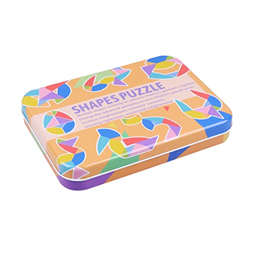 QUMIIRITY 1 Satz Holz Tangram Puzzle für Kreative Bildung Geometrische Formen für Pädagogisches für Kleinkinder Eiform QUMIIRITY 1 Satz Holz Tangram Puzzle für Kreative Bildung Geometrische Formen für Pädagogisches für Kleinkinder Eiform von QUMIIRITY