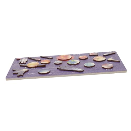 QUMIIRITY 1 Satz Holzpuzzle Interaktives Sonnensystem Lernspielzeug für Kognitive Planetenspielzeuge mit Großen Bausteinen Fördert Kreativität und Formenverständnis QUMIIRITY 1 Satz Holzpuzzle Interaktives Sonnensystem Lernspielzeug für Kognitive Planetenspielzeuge mit Großen Bausteinen Fördert Kreativität und Formenverständnis von QUMIIRITY