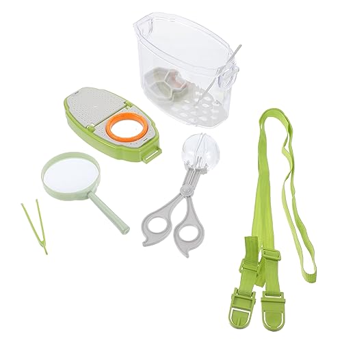 QUMIIRITY 1 Satz Insekten Sammelbox für Outdoor Beobachtungsset mit Vergrößerungsglas Pinzette und Zubehör Lernspielzeug Entdeckung und Wissenschaft QUMIIRITY 1 Satz Insekten Sammelbox für Outdoor Beobachtungsset mit Vergrößerungsglas Pinzette und Zubehör Lernspielzeug Entdeckung und Wissenschaft von QUMIIRITY