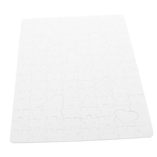 QUMIIRITY 1 Satz Jigsaw Puzzle Teile für Wärmeübertragung DIY Sublimationspuzzle für Kreative für Partys Hochzeiten und Geburtstage Bedruckbar mit Eigenen Bildern von QUMIIRITY