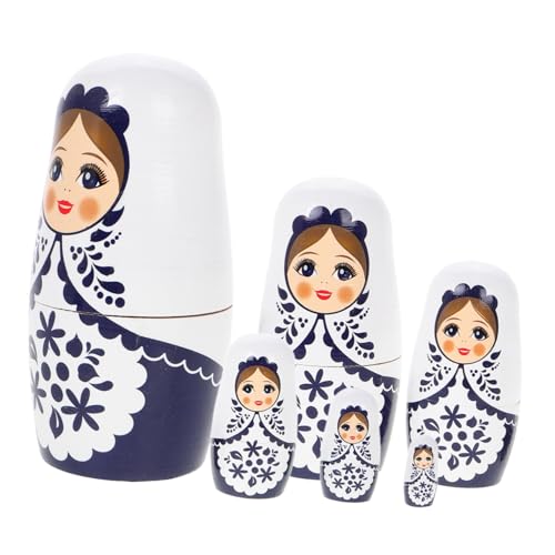 QUMIIRITY 1 Satz Matroschka traditionelle russische Puppe Babuschka-Puppe für Kinder Handgemachte Puppen puppenhaus Geburtstagsgeschenk Kunst- und Bastelset für Kinder Kinder-Kits QUMIIRITY 1 Satz Matroschka traditionelle russische Puppe Babuschka-Puppe für Kinder Handgemachte Puppen puppenhaus Geburtstagsgeschenk Kunst- und Bastelset für Kinder Kinder-Kits von QUMIIRITY