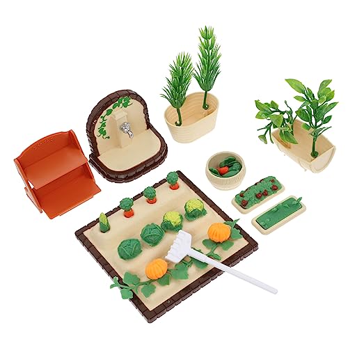 QUMIIRITY 1 Satz Mini- -Garten-dekore Lebhafte Puppe Home Ornamente Fotografie-Requisiten von QUMIIRITY