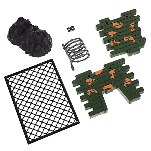 QUMIIRITY 1 Satz Mini-Militärzubehör Kind Landschaft Toys hühner sankastenspielsachen Fantasiespielzeug Requisiten für Haushaltsgebäude simuliertes Szenenspielzeug Harz von QUMIIRITY