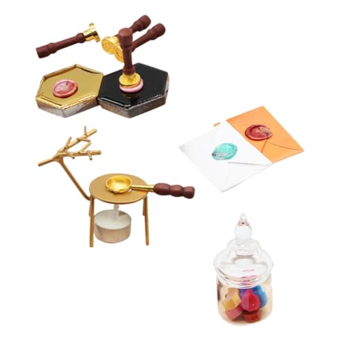 QUMIIRITY 1 Satz Miniatur Modell Mini Wax Seal Warmer für Puppenhaus DIY Dekoration für Kreative Bastelprojekte Fotorequisiten QUMIIRITY 1 Satz Miniatur Modell Mini Wax Seal Warmer für Puppenhaus DIY Dekoration für Kreative Bastelprojekte Fotorequisiten von QUMIIRITY