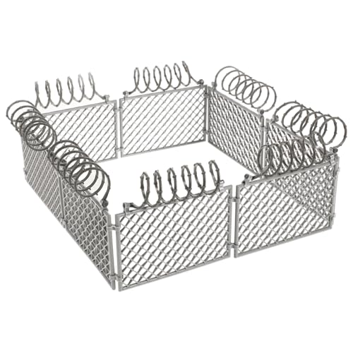 QUMIIRITY 1 Satz Miniatur Zaun Set für Puppenhaus Flexibler Kunststoffzaun für DIY Szenen für Gefängnis und Märchengärten Einfache Montage und Stilvolles Design QUMIIRITY 1 Satz Miniatur Zaun Set für Puppenhaus Flexibler Kunststoffzaun für DIY Szenen für Gefängnis und Märchengärten Einfache Montage und Stilvolles Design von QUMIIRITY