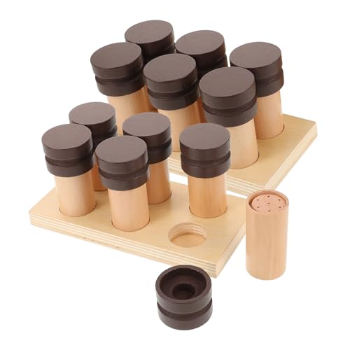 QUMIIRITY 1 Satz Montessori Duft Sinnesflasche für Lerntoy zur des Geruchssinns für Vorschulkinder und Babygeschenke von QUMIIRITY