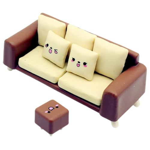 QUMIIRITY Puppenhaus Miniatur 1 Satz Puppenstubensofa Puppenhauszubehör Puppenhausstuhl Puppenhaus-sofasessel Große Puppenhausmöbel Puppenhaus Sofa Puppenhaus Stuhl Miniaturstühle Möbelmodell Plastik QUMIIRITY Puppenhaus Miniatur 1 Satz Puppenstubensofa Puppenhauszubehör Puppenhausstuhl Puppenhaus-sofasessel Große Puppenhausmöbel Puppenhaus Sofa Puppenhaus Stuhl Miniaturstühle Möbelmodell Plastik von QUMIIRITY