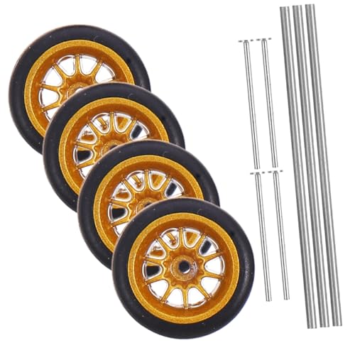 QUMIIRITY 1 Satz Rc Auto Modell Reifen Ersatzteile Gummireifen für Spielzeugautos Anpassung für Jugendliche für Rc Modifikationen von QUMIIRITY
