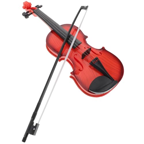 QUMIIRITY 1 Satz Realistisches Violinspielzeug für Tragbares Spielbares Musikinstrument mit Echten Saiten für Musikentdeckung und Kreative Aufführungen ohne Batterie QUMIIRITY 1 Satz Realistisches Violinspielzeug für Tragbares Spielbares Musikinstrument mit Echten Saiten für Musikentdeckung und Kreative Aufführungen ohne Batterie von QUMIIRITY