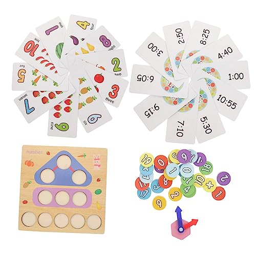QUMIIRITY 1 Satz Uhr für Lernspielzeug zur Farbenkennung Pädagogisches Montessori Puzzle für Kleinkinder Robust Langlebig für Frühen Bildungsbereich QUMIIRITY 1 Satz Uhr für Lernspielzeug zur Farbenkennung Pädagogisches Montessori Puzzle für Kleinkinder Robust Langlebig für Frühen Bildungsbereich von QUMIIRITY