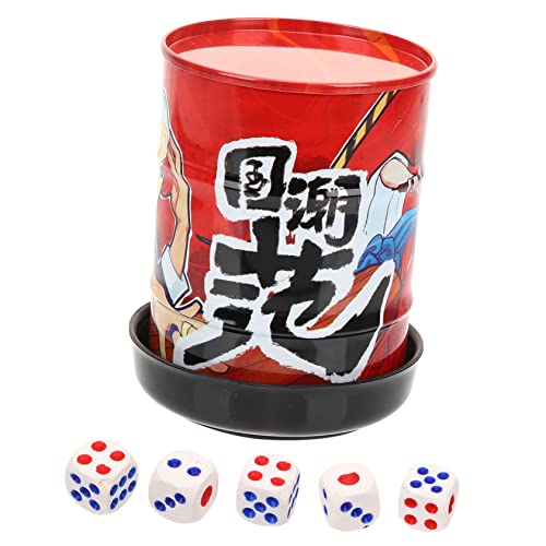 QUMIIRITY 1 Set Farbbecher Würfelset Würfeltablett Würfelturm Würfeletui Würfelbecher Becher Für Würfel Geschenkwürfelbehälter Barzubehör Ktv Zubehör Partywürfel Geschmeidige QUMIIRITY 1 Set Farbbecher Würfelset Würfeltablett Würfelturm Würfeletui Würfelbecher Becher Für Würfel Geschenkwürfelbehälter Barzubehör Ktv Zubehör Partywürfel Geschmeidige von QUMIIRITY