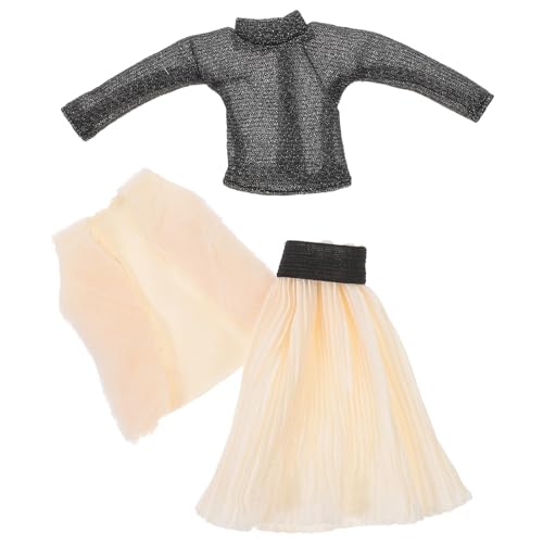 QUMIIRITY 1 Set Puppenkleidungsset Bekleidungszubehör Für Mädchen Mädchenkleid Mädchenkleidung Outfits Für Mädchen Puppenkostüm Für Verschleißfeste Puppenkleidung Kompakte von QUMIIRITY