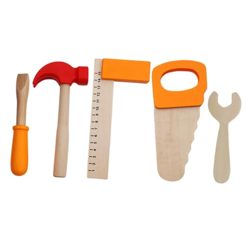 QUMIIRITY 1 Set Simulierte Holzbearbeitungswerkzeuge Interaktives Spaß Mit Lustigem Schraubenschlüssel Simulierter Schraubenzieher Kinderspielzeug Kleinkind Werkzeuge Tragbarer QUMIIRITY 1 Set Simulierte Holzbearbeitungswerkzeuge Interaktives Spaß Mit Lustigem Schraubenschlüssel Simulierter Schraubenzieher Kinderspielzeug Kleinkind Werkzeuge Tragbarer von QUMIIRITY