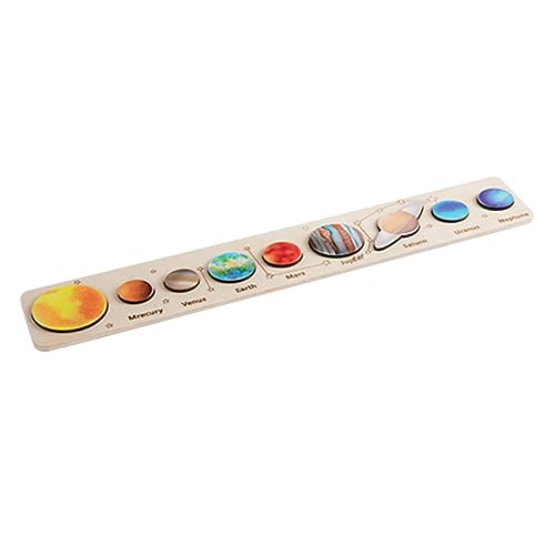 QUMIIRITY 1 Set Sonnensystem Puzzle Kinderpuzzle Kinderspielzeug Kinderpuzzle Weltraumspielzeug Planetenspielzeug Für 3–5 Puzzlespielzeug Planeten Match Planeten Für von QUMIIRITY
