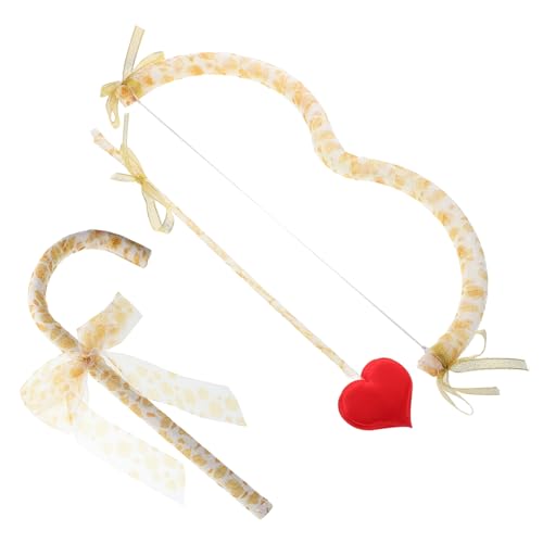 QUMIIRITY Amor-Schleifen-Set Amor-kostüm-zubehör Für Frauen Valentinstags-Requisite Fotoshooting Party-dekorationsset QUMIIRITY Amor-Schleifen-Set Amor-kostüm-zubehör Für Frauen Valentinstags-Requisite Fotoshooting Party-dekorationsset von QUMIIRITY