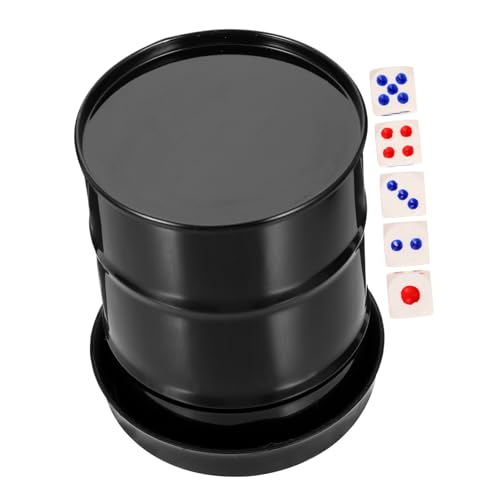 QUMIIRITY 1 Set Würfelbecher Set Becher Würfelbecher Würfelbehälter Und Party Requisiten Partyspiele Gepolsterter Würfelbecher Würfelspiel Zubehör Würfelbecher Mit Deckel Der Würfelhalter QUMIIRITY 1 Set Würfelbecher Set Becher Würfelbecher Würfelbehälter Und Party Requisiten Partyspiele Gepolsterter Würfelbecher Würfelspiel Zubehör Würfelbecher Mit Deckel Der Würfelhalter von QUMIIRITY