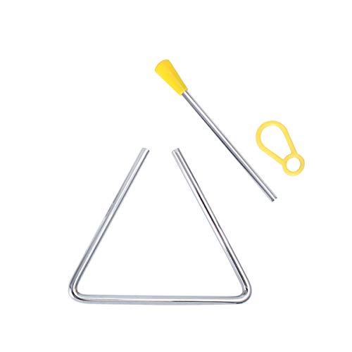 QUMIIRITY 1 Stück Dreieckiges Musikinstrument für Percussion für Musikalische Früherziehung für Kindergarten und Zuhause Fördert Hand Augen Koordination und Auditive Fähigkeiten QUMIIRITY 1 Stück Dreieckiges Musikinstrument für Percussion für Musikalische Früherziehung für Kindergarten und Zuhause Fördert Hand Augen Koordination und Auditive Fähigkeiten von QUMIIRITY
