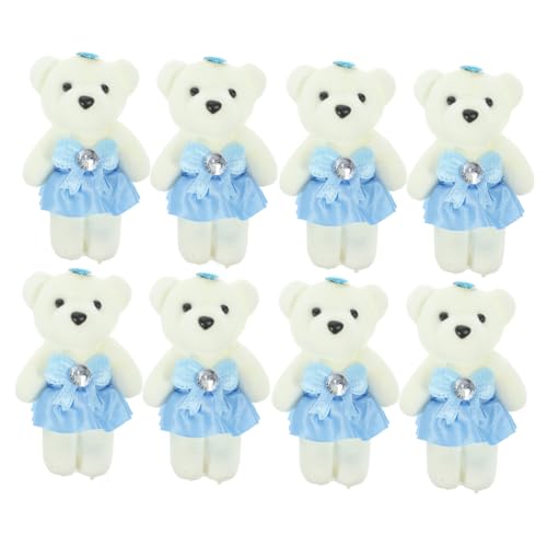 QUMIIRITY 10 Stück Blumenstrauß Dekorative Bärenpuppe Plüsch Mini Tragen Puppenaugen Lebendige Bärenpuppe Bär Puppe Stofftier Kuscheltier Sky-blue Schaum QUMIIRITY 10 Stück Blumenstrauß Dekorative Bärenpuppe Plüsch Mini Tragen Puppenaugen Lebendige Bärenpuppe Bär Puppe Stofftier Kuscheltier Sky-blue Schaum von QUMIIRITY