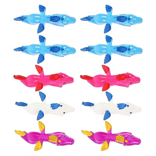 QUMIIRITY 10 Stück Dinosaurier Finger Stretch Zum Stressabbau Tiere Finger Tragbares Finger Interessantes Kinderspielzeug Sensorisches Finger Zum Stressabbau von QUMIIRITY