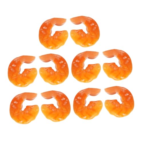 QUMIIRITY 10 Stück Garnelenimitat deko Künstliches Essen simuliertes Essen Simuliertes Garnelenmodell künstliches Garnelenmodell künstliches Lebensmittelmodell Simulationsgarnelenmodell PVC QUMIIRITY 10 Stück Garnelenimitat deko Künstliches Essen simuliertes Essen Simuliertes Garnelenmodell künstliches Garnelenmodell künstliches Lebensmittelmodell Simulationsgarnelenmodell PVC von QUMIIRITY