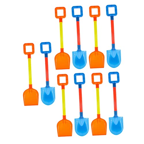 QUMIIRITY 10 Stück Kinderschaufel strandschaufel Sandspielzeug sandspielsachen Strand Sandspielzeug Sand Toys Schaufel Schneeschaufel aus Kunststoff Lernspielzeug Abs von QUMIIRITY