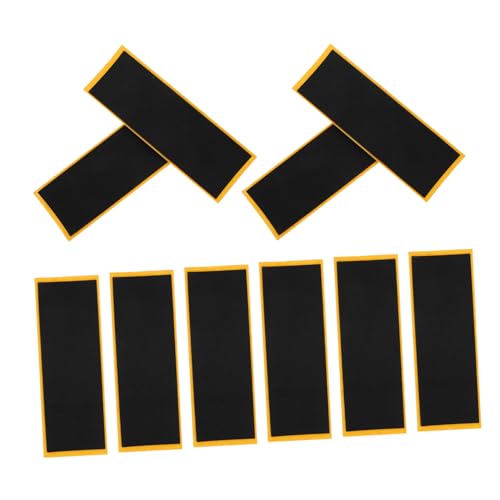 QUMIIRITY 10 Stück Teiliges Finger Skateboard Rutsch Sticker Umweltfreundlich Langlebig Einfach Anzubringen Praktische Mini Skateboard Zubehör für Junge Mädchen von QUMIIRITY
