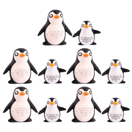 QUMIIRITY 10 Stück Teiliges Miniatur Pinguin Figuren aus Hochwertigem Harz für Mikro Landschaften Dekoration für Zuhause Büro und Garten Charmante Tierfiguren für Kreative Projekte QUMIIRITY 10 Stück Teiliges Miniatur Pinguin Figuren aus Hochwertigem Harz für Mikro Landschaften Dekoration für Zuhause Büro und Garten Charmante Tierfiguren für Kreative Projekte von QUMIIRITY