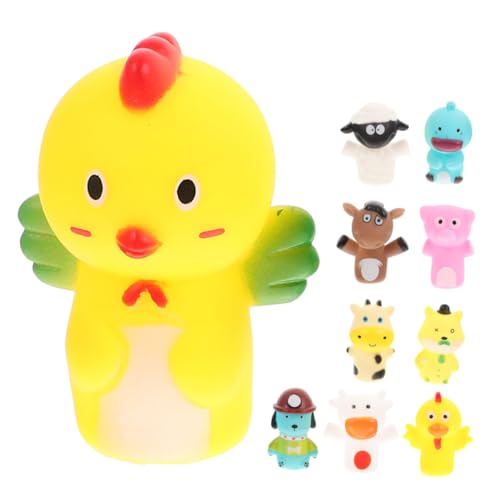 QUMIIRITY 10 Stück -handpuppe Fingerpuppen Tierfiguren Fingerspielzeug Bade Fingerpuppen Tierische Fingerpuppen Für Tierfingerpuppen Für Kleinkinder Vinyl QUMIIRITY 10 Stück -handpuppe Fingerpuppen Tierfiguren Fingerspielzeug Bade Fingerpuppen Tierische Fingerpuppen Für Tierfingerpuppen Für Kleinkinder Vinyl von QUMIIRITY