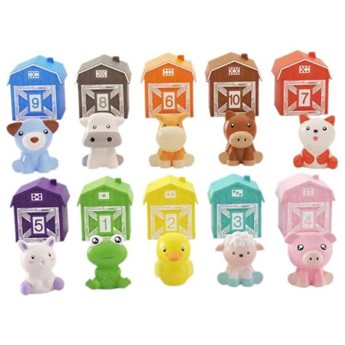 QUMIIRITY 10 Stück -regenbogenhaus Eltern-Kind- Fingerpuppen Puppenspielzeug Zum Geschichtenerzählen Tierfiguren Fingerspielzeug Bildungsspielzeug Fingertierspielzeug Plastik QUMIIRITY 10 Stück -regenbogenhaus Eltern-Kind- Fingerpuppen Puppenspielzeug Zum Geschichtenerzählen Tierfiguren Fingerspielzeug Bildungsspielzeug Fingertierspielzeug Plastik von QUMIIRITY