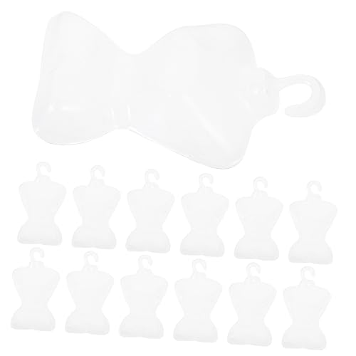 QUMIIRITY 100 Stück Puppenaufhänger Entzückender Mini-hänger Puppenkleiderbügel Aufhänger Für Schaufensterpuppen Puppenkleiderhalter Mini-kleiderbügel Puppenbügel Transparent QUMIIRITY 100 Stück Puppenaufhänger Entzückender Mini-hänger Puppenkleiderbügel Aufhänger Für Schaufensterpuppen Puppenkleiderhalter Mini-kleiderbügel Puppenbügel Transparent von QUMIIRITY