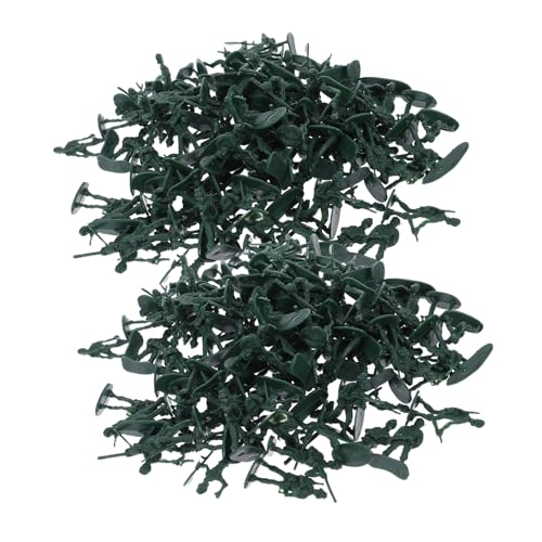QUMIIRITY 100Stücke Mini Soldatenfiguren Militärische Miniaturspielzeuge für Sandtischdekoration Realistische Szenen und Sicherer Farbauftrag für Sammler QUMIIRITY 100Stücke Mini Soldatenfiguren Militärische Miniaturspielzeuge für Sandtischdekoration Realistische Szenen und Sicherer Farbauftrag für Sammler von QUMIIRITY