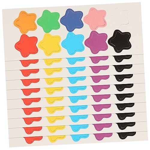 QUMIIRITY 10Blätter Magnetische Sternaufkleber für Kühlschrank Selbstklebende Belohnungssterne für Whiteboard Bastelprojekte Langlebig Praktisch QUMIIRITY 10Blätter Magnetische Sternaufkleber für Kühlschrank Selbstklebende Belohnungssterne für Whiteboard Bastelprojekte Langlebig Praktisch von QUMIIRITY