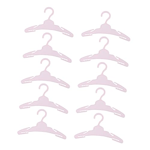 QUMIIRITY 10stücke Mini Puppen Kleiderbügel Robuste Plastik Puppenkleider Hänger Für Organisation Von Puppenkleidung Für Puppen Und Puppenmöbel von QUMIIRITY