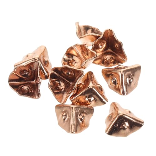 QUMIIRITY 10pcs Mini -Koffer -Ecke Wraps Für DIY Dollhouse Accessoires Metal Box Feet Cover Für Mini Dekorationsschachteln Schmuck Hülle Ecke Wraps QUMIIRITY 10pcs Mini -Koffer -Ecke Wraps Für DIY Dollhouse Accessoires Metal Box Feet Cover Für Mini Dekorationsschachteln Schmuck Hülle Ecke Wraps von QUMIIRITY