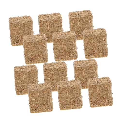QUMIIRITY 12 Stück Realistische Mini Heuballen Dekoration für Miniaturszenen Puppenhäuser und Hochzeiten für DIY Umgebungen und Kreative Projekte QUMIIRITY 12 Stück Realistische Mini Heuballen Dekoration für Miniaturszenen Puppenhäuser und Hochzeiten für DIY Umgebungen und Kreative Projekte von QUMIIRITY