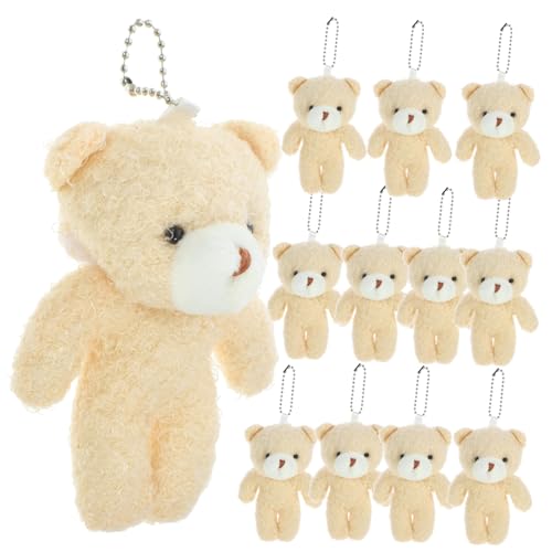 QUMIIRITY 12 Stück Teddybär-anhänger Bär Schlüsselanhänger Hängender Anhänger Mini-bärenspielzeug DIY Bärendekor Ausgestopfter Kleiner Bär Kleine Bären Pp Baumwolle QUMIIRITY 12 Stück Teddybär-anhänger Bär Schlüsselanhänger Hängender Anhänger Mini-bärenspielzeug DIY Bärendekor Ausgestopfter Kleiner Bär Kleine Bären Pp Baumwolle von QUMIIRITY