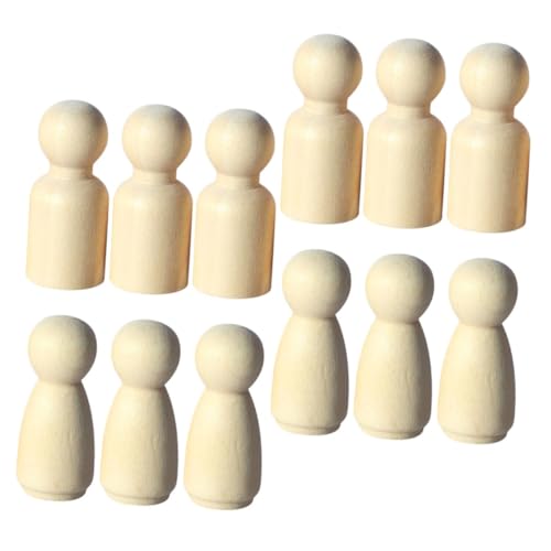 QUMIIRITY 12Stücke DIY Holzpuppen Teiliges Puppen Dekorationsset für Micro Landschaften für Kreative Bastelprojekte Langlebig und Vielseitig Verwendbar QUMIIRITY 12Stücke DIY Holzpuppen Teiliges Puppen Dekorationsset für Micro Landschaften für Kreative Bastelprojekte Langlebig und Vielseitig Verwendbar von QUMIIRITY
