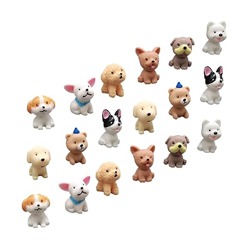 QUMIIRITY 18 Stück Teiliges Süße Mini Hundefiguren aus Langlebigem Material für Kreative Dekorationen im und Außenbereich für Mini und Party Deko QUMIIRITY 18 Stück Teiliges Süße Mini Hundefiguren aus Langlebigem Material für Kreative Dekorationen im und Außenbereich für Mini und Party Deko von QUMIIRITY